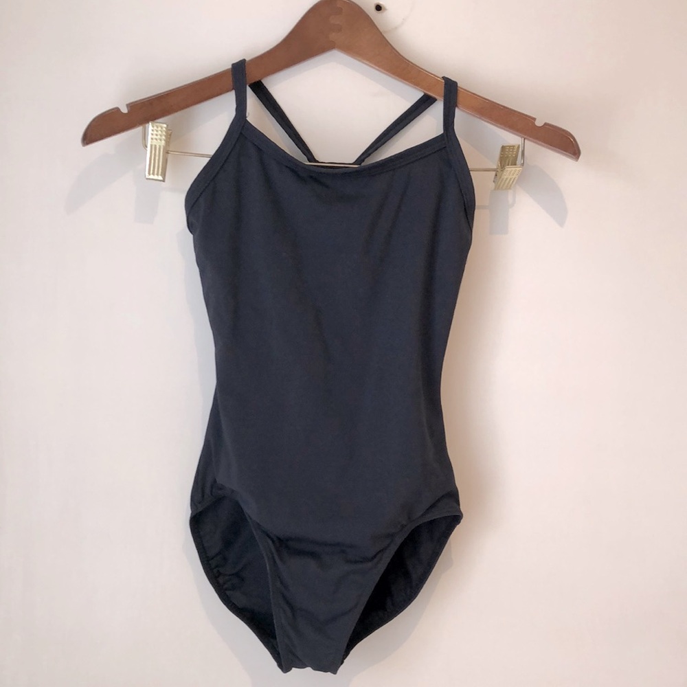 Dance, Gymnastics black Bodysuit